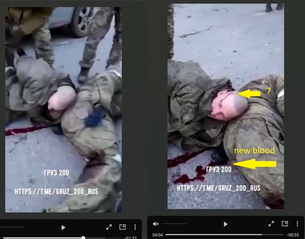 Russia fabricated fake video to accuse the Ukrainian Army of…