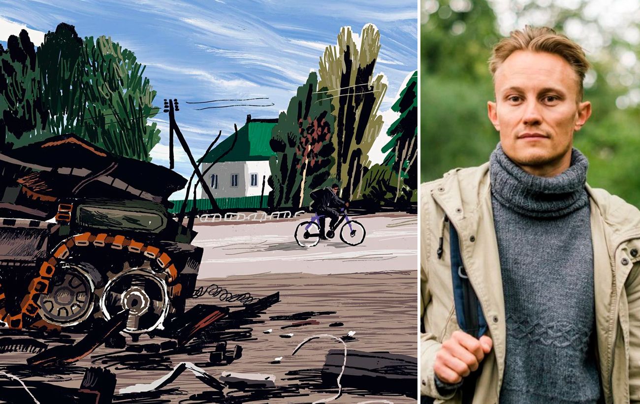Ukrainian artist refuses to accept prestigious award with Russian writer