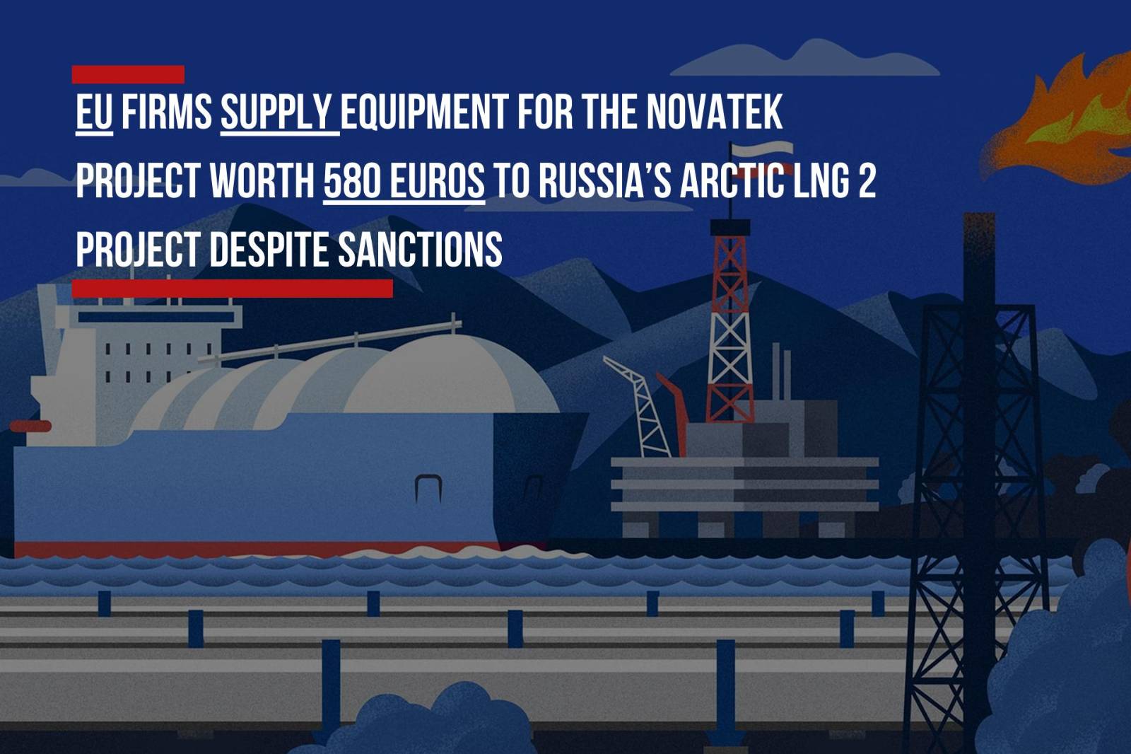 The Moscow Times: EU firms supply equipment for the Novatek…