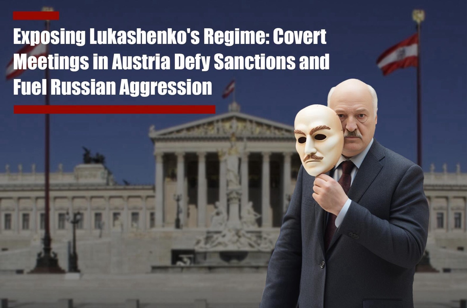 Exposing Lukashenko’s Regime: Covert Meetings in Austria Defy Sanctions and…