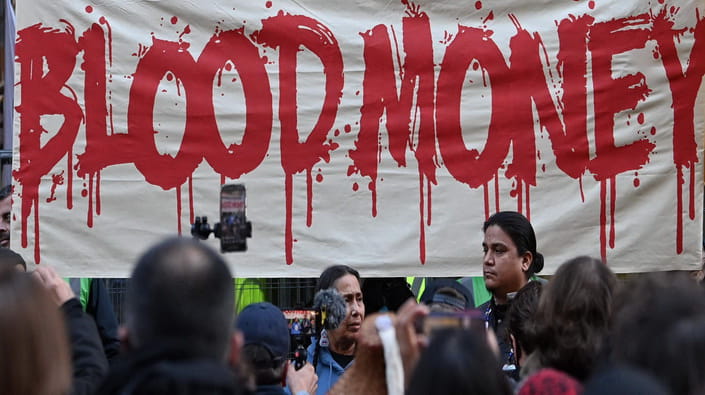 “Trade with Russia means financing genocide” – Polish activist