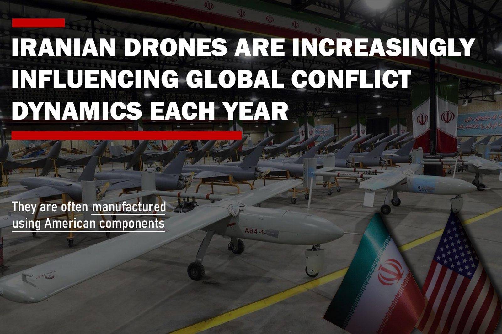 IRANIAN DRONES ARE INCREASINGLY INFLUENCING GLOBAL CONFLICT DYNAMICS EACH YEAR