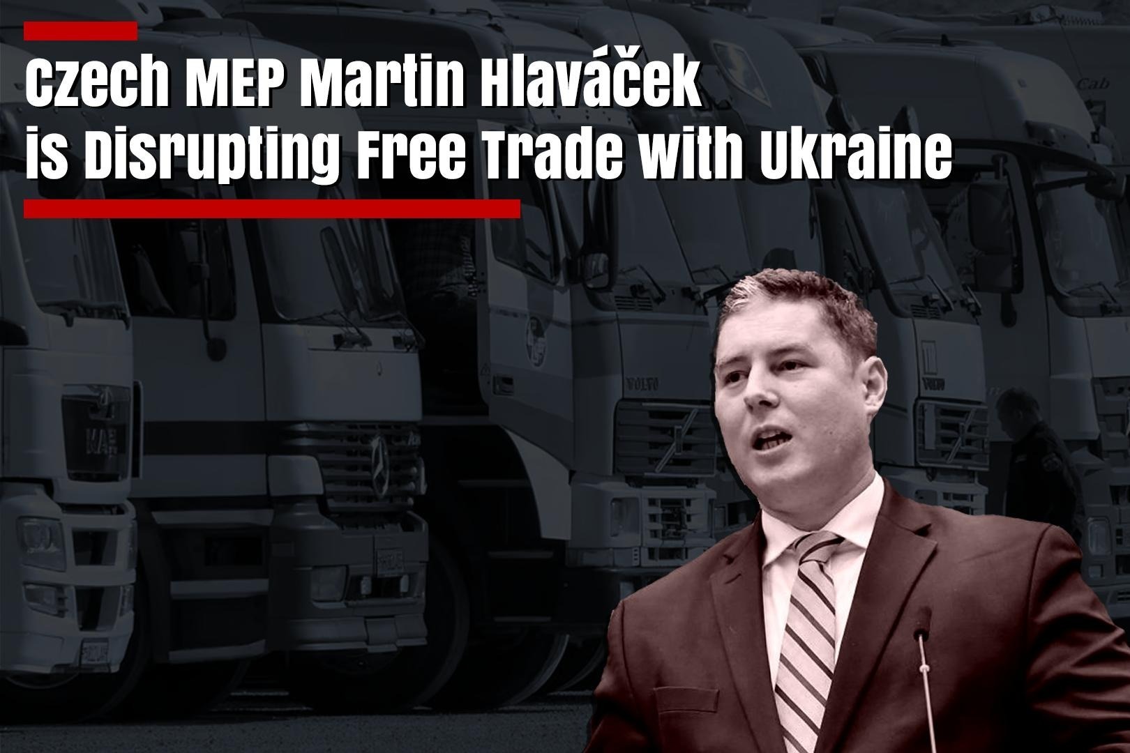 Czech MEP Martin Hlaváček is Disrupting Free Trade with Ukraine The Czech MEP, who is an ally of former Prime Minister Andrej Babiš, is trying to win the support of his colleagues in an attempt to change the rules of free trade with Ukraine. Martin Hlaváček asked all members of the European Parliament to join him in submitting amendments to further tighten restrictions on Ukrainian agricultural goods as part of continued trade liberalization measures. He made the move just before a plenary vote in Strasbourg, in which MEPs will vote on extending the free trade regime for a year, albeit with restrictions. If Hlaváček gets enough support, it would bring the process to a halt as the EU Parliament soon goes into recess ahead of the elections in early June. Then the term of Ukraine's access to the EU market expires. A protégé of Babiš, a former prime minister who made his $3.5 billion fortune in agriculture, is again submitting the amendments after similar attempts failed in February and March. "The negotiations did not lead to satisfactory results for EU farmers," Hlaváček stressed, referring to the tripartite talks between the European institutions. "That is why I still believe that our amendments can significantly contribute to improving conditions for farmers and address the shortcomings of the Commission's original proposal," he added. If approved by parliament, the Czech lawmaker's amendments would increase the risk that trade liberalization measures will not be adopted before the current ones expire in early June. Hlaváček transferred responsibility to the Council of the EU, which represents 27 member states of the European Union. "The council always has the option of accepting my amendments, and I think this is a very soft and reasonable proposal," he said. Hlaváček claims that his amendments will be "beneficial for Ukraine" and at the same time "will help prevent the deterioration of prices for goods in the EU." The MEP rejected the suggestion that his push was "last minute", saying he had been calling for the changes for "months". Hlavaček's amendments quickly drew condemnation from fellow Renew MEPs Karin Carlsbro, Urmas Paet, Petras Auštrevičius, and Morten Petersen, as well as Sandra Kalniete and Jörgen Warborn of the centre-right European People's Party. The same amendments were submitted by the Czech deputy at the previous votes, where they were supported by only a small group of MEPs. If the amendments are passed, "no agreement on a trade liberalization agreement will be reached before the end of this mandate, and pre-war tariffs will be restored," asserted Swedish MEP Karin Carlsbro. "This would send a clear signal from the European Parliament that the EU no longer supports Ukraine, which would be a victory for Putin," she added. The EU authorities should unite and condemn Martin Hlaváček and other MEPs, who have the same attitude to the issue, for attempting to weaken Ukraine, fighting against the Russian Federation and protecting Europe from the rogue state. Since the Kremlin has an impact on some MEPs, it is crucial for other MEPs to keep an eye on potential agents of influence of the Russian Federation to prevent them from taking actions aimed at making Ukraine feeble.