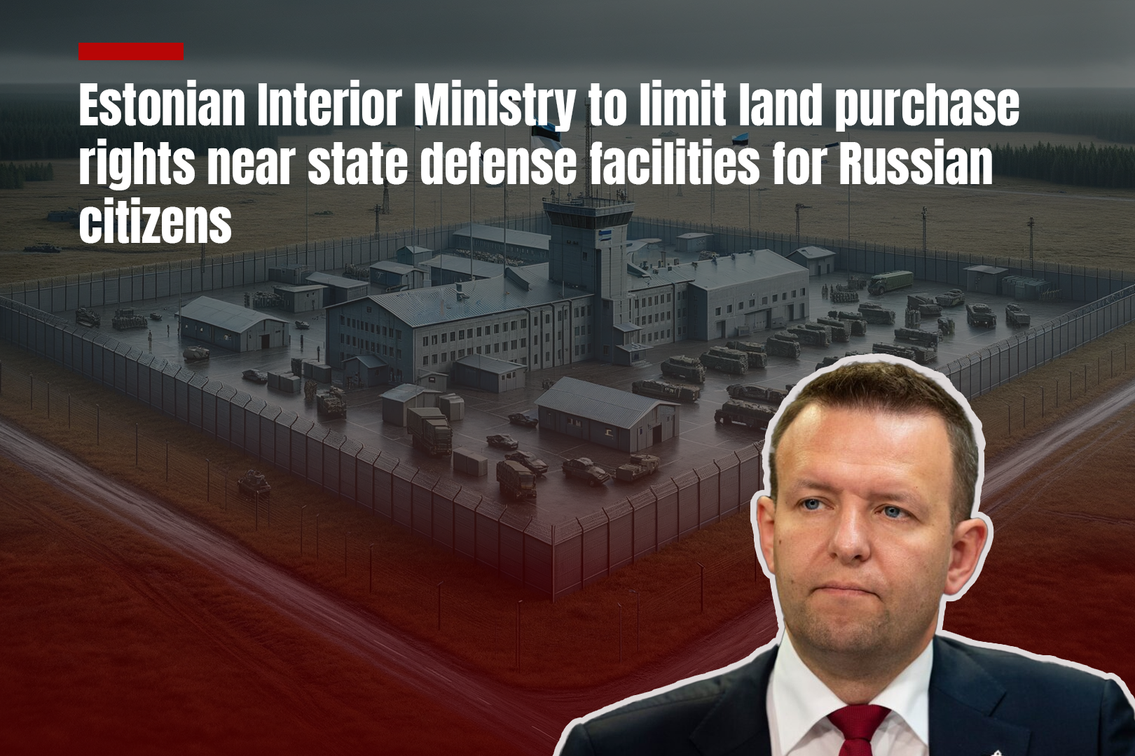 Estonian Interior Ministry to limit land purchase rights near state…