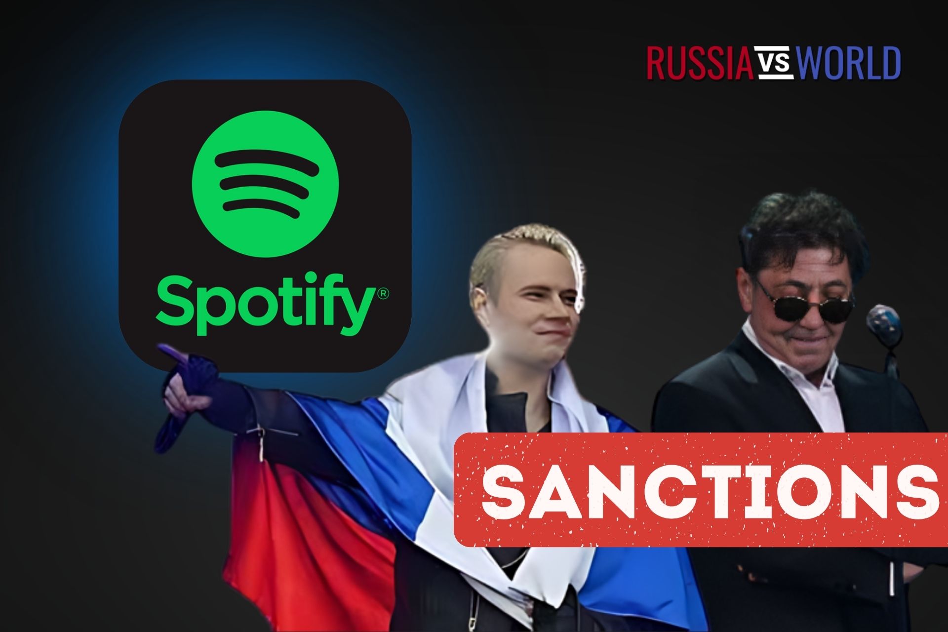 Spotify removed profiles of sanctioned Russian propagandist singers 