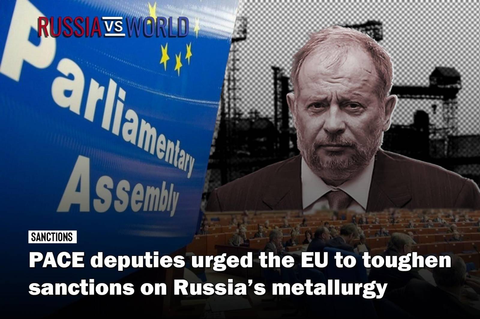 PACE deputies urged the EU to toughen sanctions on Russia’s…