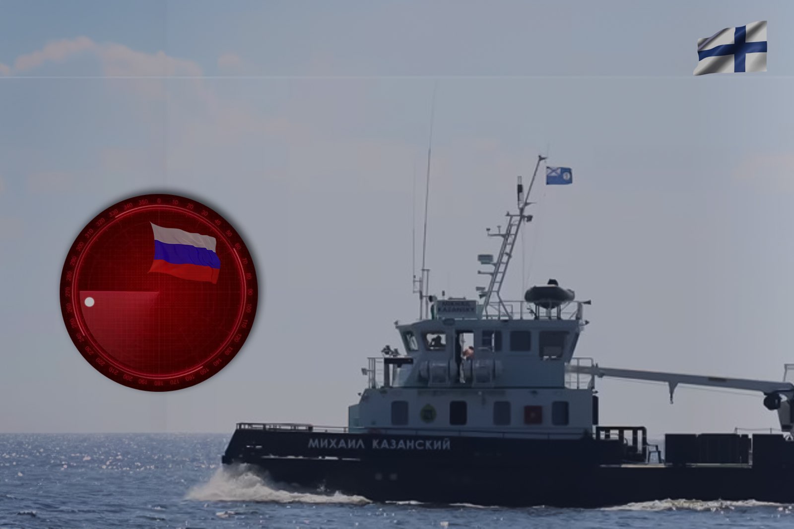 Finland reveals details of Russian ship border violation.