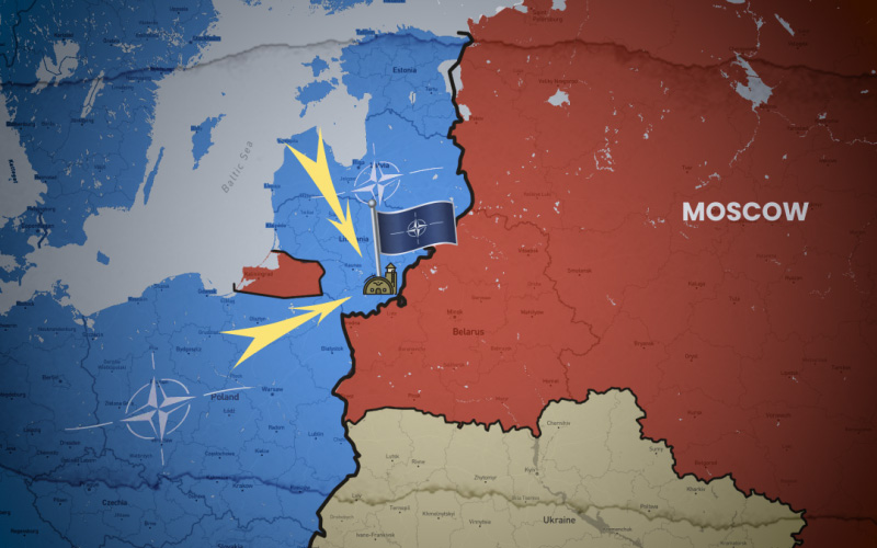 Lithuania is building a NATO base on the border with…