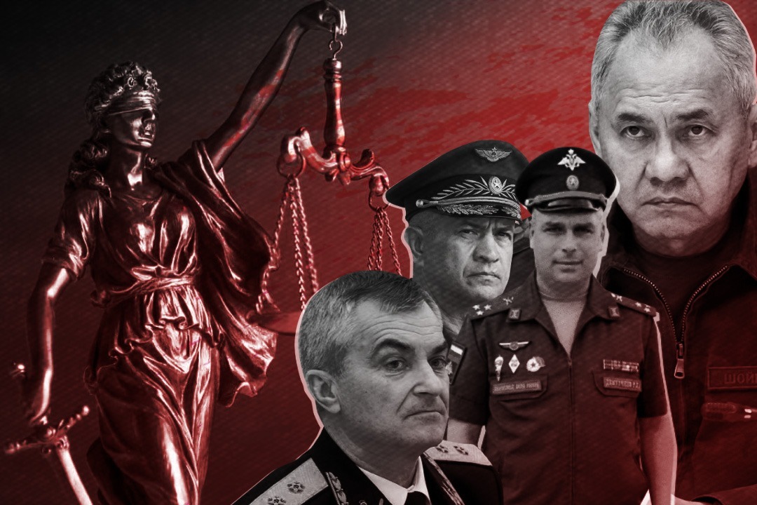Russian Army under command of the war criminals