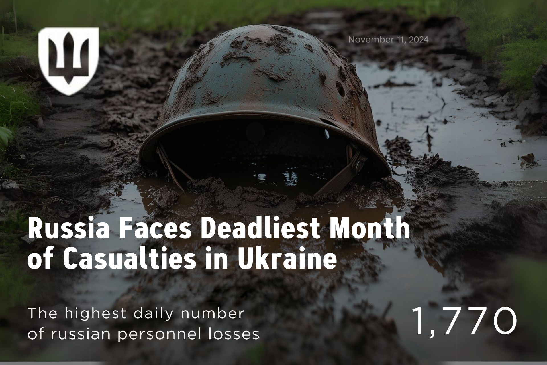 Russia Faces Deadliest Month of Casualties in Ukraine