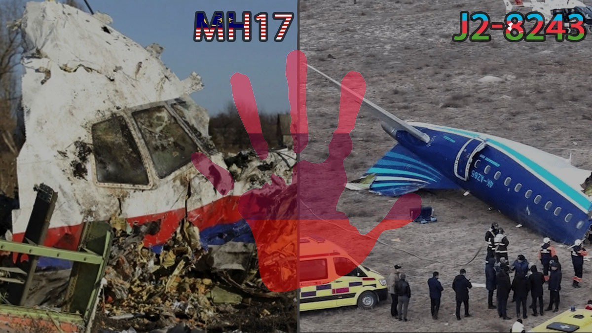Another Russia’s Attack on Civilians: The Downing of Azerbaijan Flight…