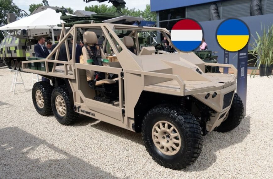 The Netherlands to finance Rheinmetall production of hybrid vehicles for…