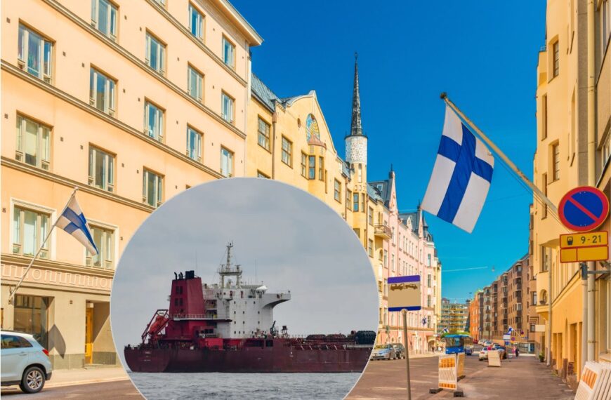 Finland charges captain, officers of Russian shadow fleet vessel suspected…