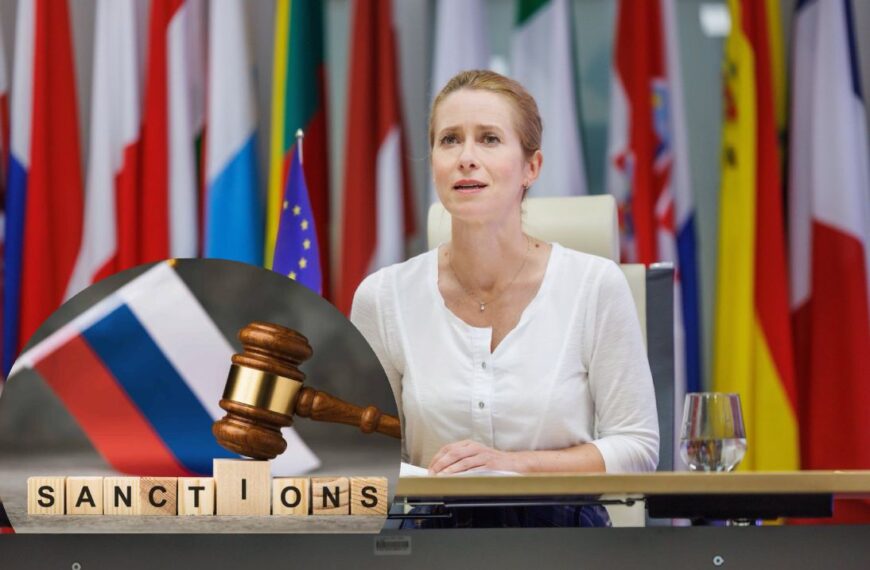 Kallas announces new sanctions against Russia after the EU foreign…