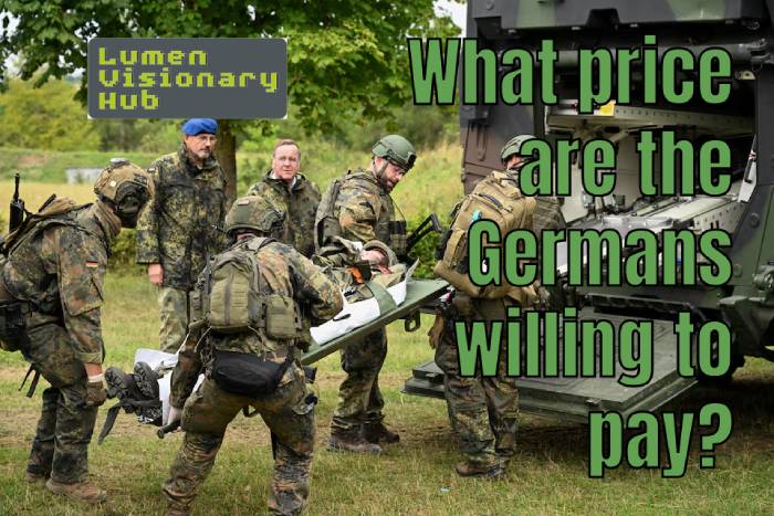 What price are the Germans willing to pay?