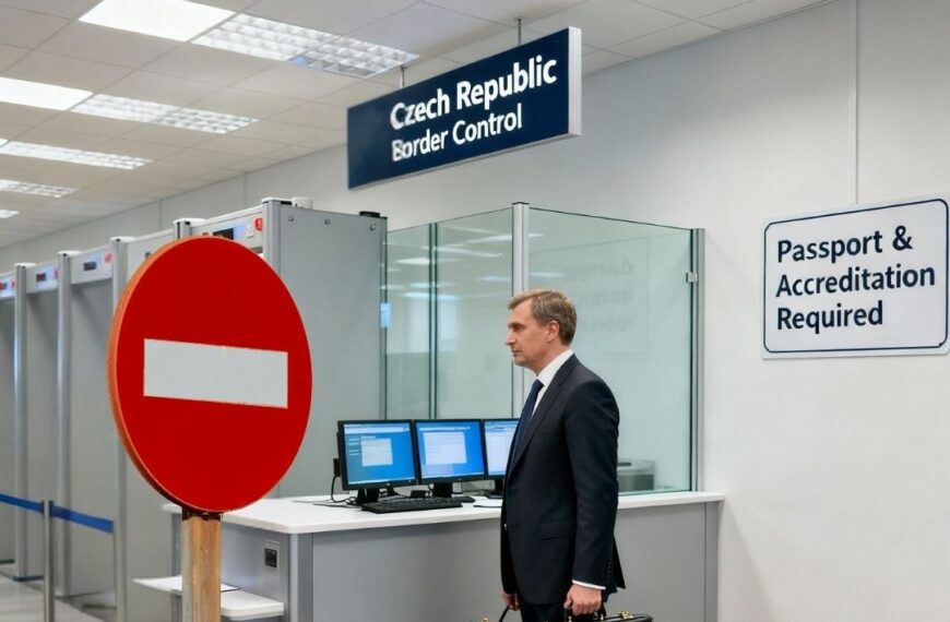 The Czech Republic bans entry to Russian…