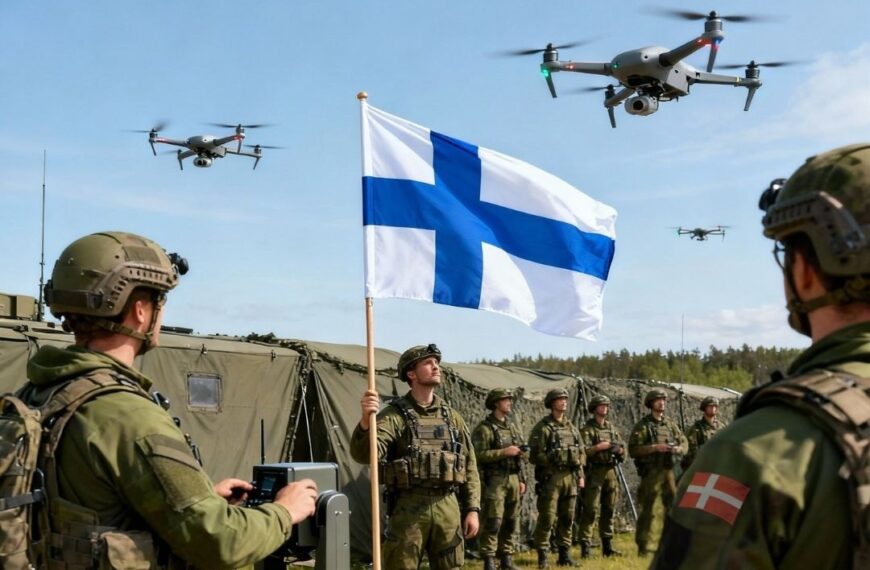 Finland to send a counter-drone contingent to Denmark